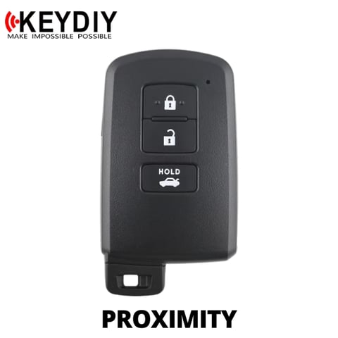 KEYDIY – Toyota Style / 3-Button Universal Smart Key w/ Proximity Function (KD-TB06-3)