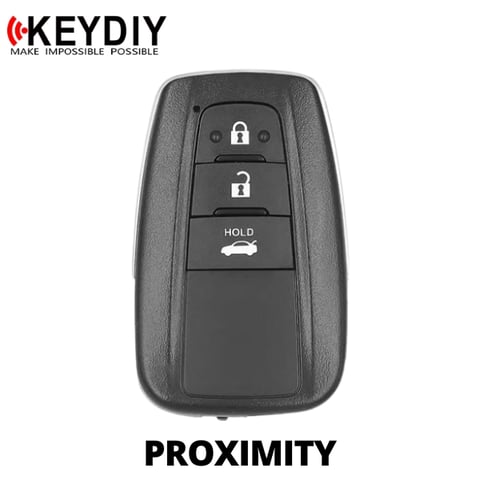 KEYDIY – Toyota / Lexus Style / 3-Button Universal Smart Key w/ Proximity Function (KD-TB36-3)