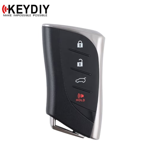KEYDIY – Lexus Style / 4-Button Universal Smart Remote Key (KD-TDB42-4)