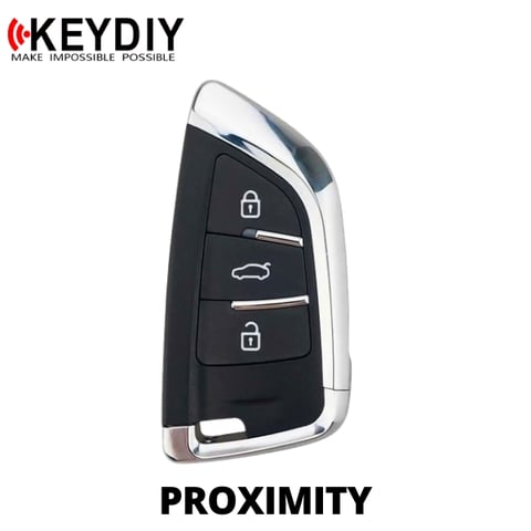 KEYDIY – BMW Style / 3-Button Universal Smart Key w/ Proximity Function (KD-ZB02-3)