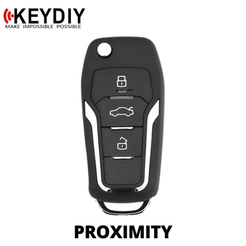 KEYDIY – Ford Style / 3-Button Universal Smart Key w/ Proximity Function (KD-ZB12-3)