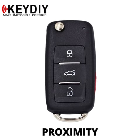 KEYDIY – Volkswagen Style / 4-Button Universal Smart Key w/ Proximity Function (KD-ZB202-4)