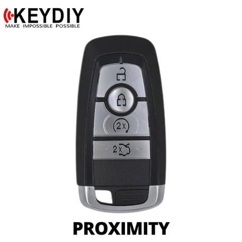 KEYDIY – Ford Style / 4-Button Universal Smart Key w/ Proximity Function (KD-ZB21-4)