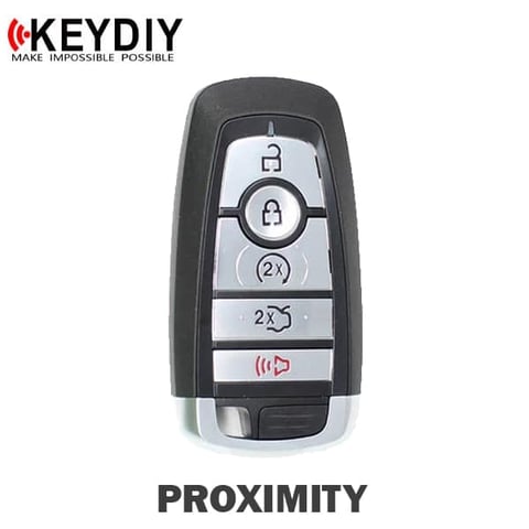 KEYDIY – Ford Style / 5-Button Universal Smart Key w/ Proximity Function (KD-ZB21-5)