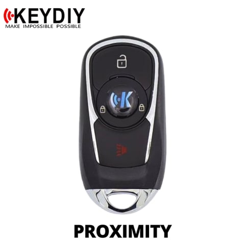 KEYDIY – Buick Style / 3-Button Universal Smart Key w/ Proximity Function (KD-ZB22-3)