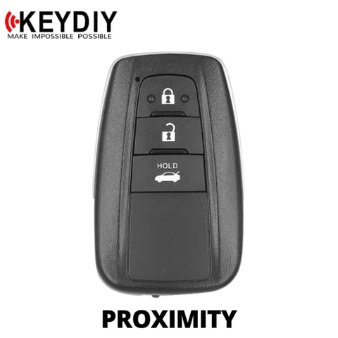 KEYDIY – Toyota Style / 3-Button Universal Smart Key w/ Proximity Function (KD-ZB36-3)