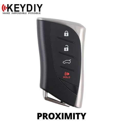 KEYDIY – Lexus Style / 4-Button Universal Smart Key w/ Proximity Function (KD-ZB42-4)