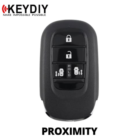 KEYDIY – Honda Style / 4-Button Universal Smart Key w/ Proximity Function (KD-ZB46-4) (Side Doors)