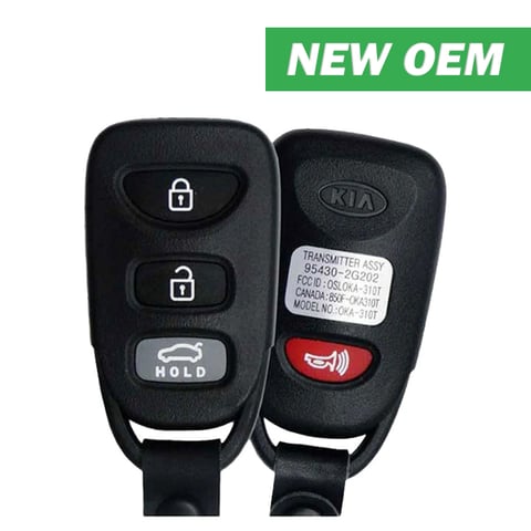 2006-2010 Kia Optima / 4-Button Keyless Entry Remote / OSLOKA-310T / PN: 95430-2G200 (OEM)