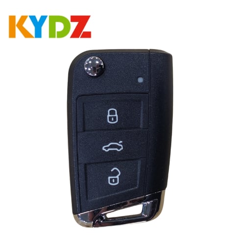 KYDZ – Audi Style 3-Button Universal Flip Key / MQB / 5C / B5YT2-PKE / HU66