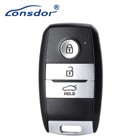 Lonsdor – HY30-31 Kia Style – 3-Button Universal Smart Key – ID46+ID47+ID4A+ID8A – Adjustable Frequency (Aftermarket)