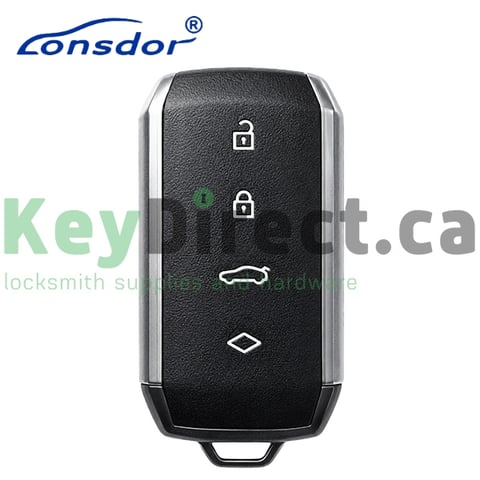Lonsdor – LK50-01 – Maserati Style / 4-Button Universal Smart Key – Adjustable Frequency