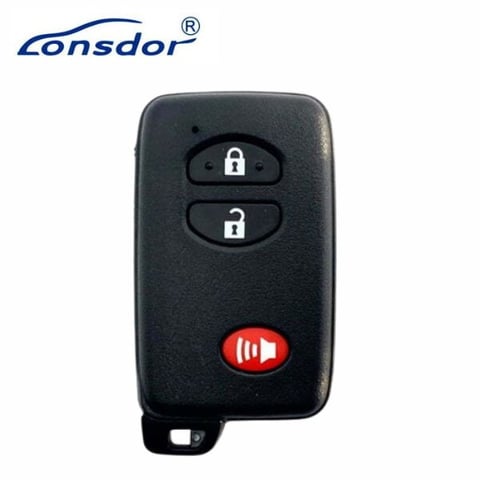 Lonsdor – LT20-01 – Toyota Subaru Style – 3-Button Universal Smart Key – 8A+4D – Adjustable Frequency / HYQ14AAB (Aftermarket)
