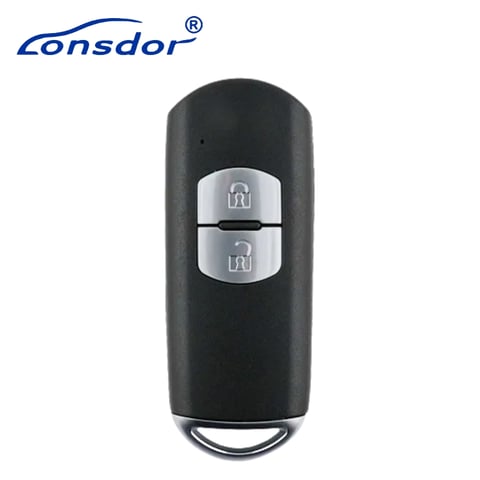 Lonsdor – MZ30-27 Mazda Style – 2-Button Universal Smart Key – ID4D ID49 – Adjustable Frequency (Aftermarket)