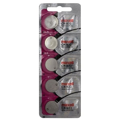 5-PACK of CR1632 3-Volt Lithium Batteries
