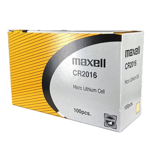 100 Batteries of CR2016 3-Volt Lithium Batteries (20-Packs)