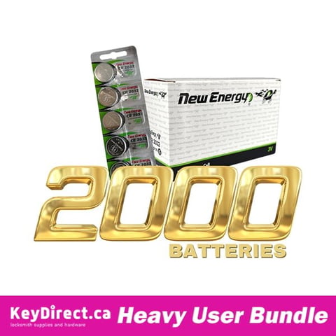 New Energy – 2K Batteries of CR2032 3-Volt Lithium Batteries (400-Packs)