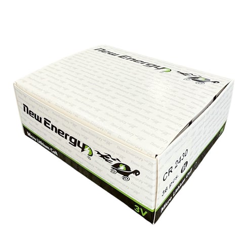 New Energy – 36-Pack CR2430 3-Volt Lithium Batteries