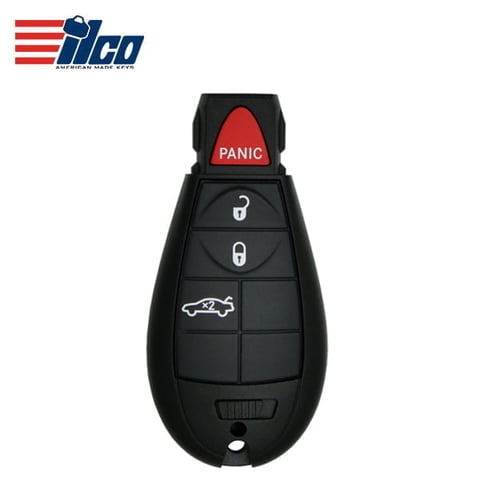 ILCO Look-Alike™ 2009-2013 Jeep Grand Cherokee / 4-Button Fobik Key / PN: 56046734AH / IYZ-C01C / Keyless Go Fobik / POD-LAL-4B11