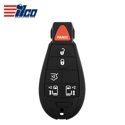 ILCO Look-Alike™ 2008-2020 Dodge / Chrysler / 6-Button Fobik Key / M3N5WY783X, IYZ-C01C (POD-LAL-6B1)