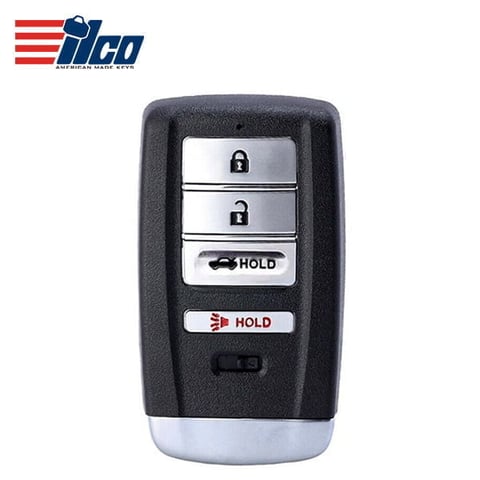 ILCO Look-Alike™ 2015-2020 Acura ILX RLX TLX / 4-Button Smart Key / PN: 72147-TZ3-A11 (Driver 2) / FCC ID: KR5V1X / PRX-ACURA-4B4