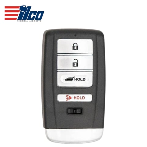 ILCO Look-Alike™ 2014-2020 Acura MDX RDX / 4-Button Smart Key / PN: 72147-TZ5-A01 / FCC ID: KR5V1X / PRX-ACURA-4B9