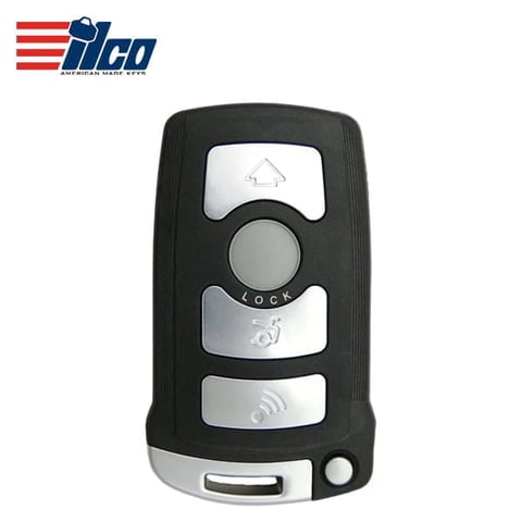 ILCO Look-Alike™ 2002-2011 BMW 7-Series / 4-Button Smart Key / PN: 66126959059 / FCC ID: LX 8766 S / PRX-BMW-4B5