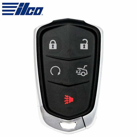 ILCO Look-Alike™ 2014-2019 Cadillac ATS CTS XTS / 5-Button Key Smart Key / PN: 13580811 / HYQ2AB  (PRX-CAD-5B3)