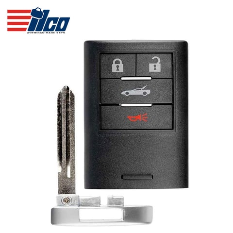 ILCO Look-Alike™ 2014-2015 Chevrolet Corvette / 4-Button Smart Key / FCC ID: G09C04EEC4P / PN: 22779879
