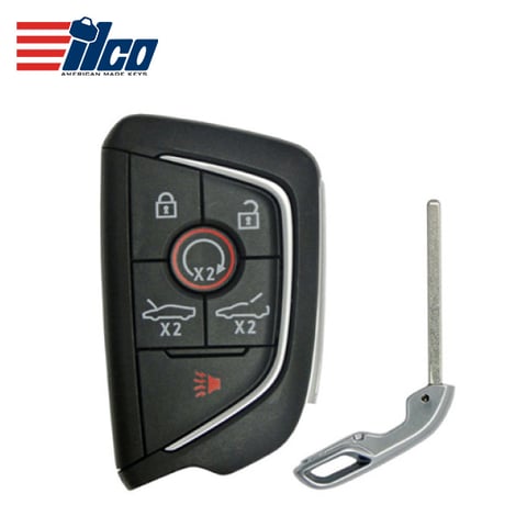 ILCO Look-Alike™ 2020-2022 Chevrolet Corvette C8 / 6-Button Smart Key / PN: 13538851 / FCC ID: YG0G20TB1 (PRX-CHEVY-6B2)