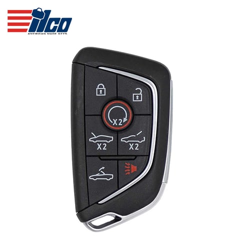 ILCO Look-Alike™ 2020-2024 Chevrolet Corvette C8 / 7-Button Smart Key / FCC ID: YG0G20TB1 / PN: 13538852 (PRX-CHEVY-7B1)