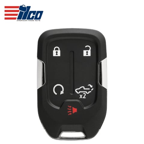 ILCO Look-Alike™ 2019-2020 GMC Sierra / 5-Button Smart Key / PN: 13508398 / FCC ID: HYQ1EA (PRX-GM-5B17)