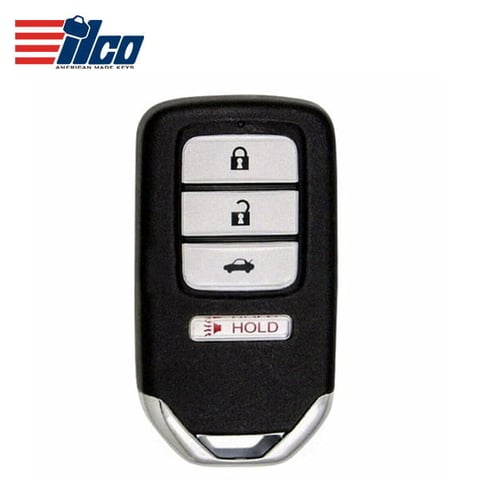 ILCO Look-Alike™ 2013-2015 Honda Accord Civic / 4-Button Smart Key / PN: 72147-T2A-A01 / FCC ID: ACJ932HK1210A / PRX-HON-4B5