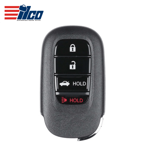 ILCO Look-Alike™ 2022-2024 Honda Civic HRV / 4-Button Smart Key / PN: 72147-T20-A01 / KR5TP-4