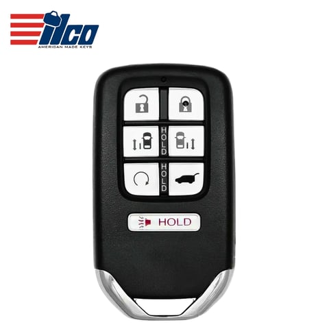 ILCO Look-Alike™ 2021-2024 Honda Odyssey / 7-Button Smart Key / PN: 72147-THR-A61 / FCC ID: KR5T4X (Driver 1) (PRX-HON-7B6)
