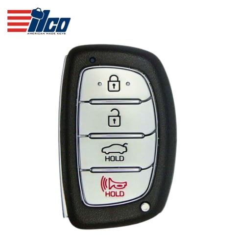 ILCO Look-Alike™ 2013-2017 Hyundai Elantra / 4-Button Smart Key / PN: 95440-3X520 / FCC ID: SY5MDFNA433 (PRX-HYUN-4B25)