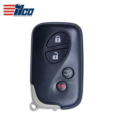 ILCO Look-Alike™ 2010-2015 Lexus / 4-Button Smart Key w/ Hatch / PN: 89904-0E031 / FCC ID: HYQ14ACX (PRX-LEX-4B11)