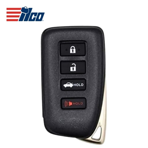 ILCO Look-Alike™ 2020-2024 Lexus / 4-Button Smart Key / FCC: HYQ14FLB / PN: 89904-53E70 / 89904-24340 (PRX-LEX-4B14)