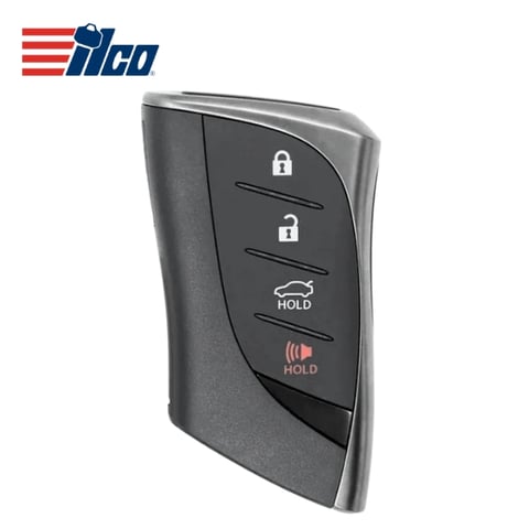 ILCO Look-Alike™ 2021-2025 Lexus ES250 / 4-Button Smart Key / FCC: HYQ14FBZ / PN: 8990H-06020 (PRX-LEX-4B16)
