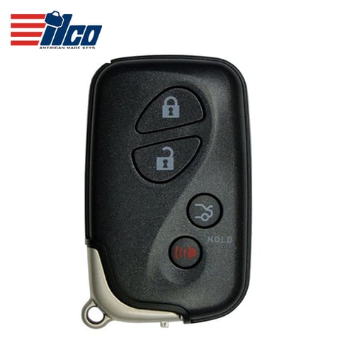 ILCO Look-Alike™ 2009-2013 Lexus / 4-Button Smart Key / HYQ14AAB (E Board – 3370) (PRX-LEX-4B2)