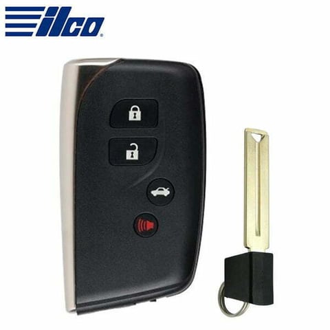 ILCO Look-Alike™ 2013-2017 Lexus LS460 / LS600h / 4-Button Smart Key / PN: 89904-50N10 / HYQ14ACX (PRX-LEX-4B6)