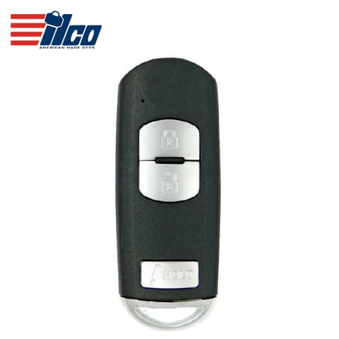 ILCO Look-Alike™ 2012-2020 Mazda 3 CX-3 CX-5 / 3-Button Smart Key / PN: KDY3-67-5DY / WAZSKE13D01