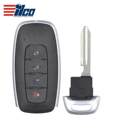 ILCO Look-Alike™ 2022-2024 Nissan Ariya / 4 -Button Smart Key / FCC ID: KR5TXPZ1 / PN: 285E3-5MR3B (PRX-NIS-4B15)