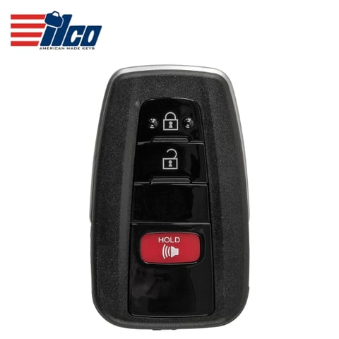 ILCO Look-Alike™ 2016-2021 Toyota Prius / 3-Button Smart Key / PN: 89904-47710 / FCC ID: HYQ14ACX (PRX-TOY-3B11)