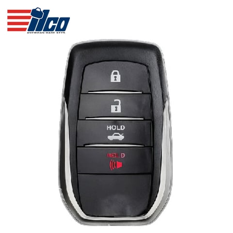 ILCO Look-Alike™ 2016-2019 Toyota Mirai / 4-Button Smart Key / PN: 89904-62020 / HYQ14FBA / AG Board 2110