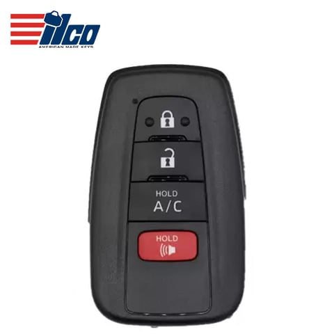 ILCO Look-Alike™ 2021-2022 Toyota Prius / 4-Button Smart Key / FCC D: HYQ14FLA-3450 / PN: 89904-47790