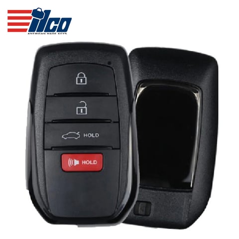 ILCO Look-Alike™ 2023-2025 Toyota Crown / 4-Button Smart Key / PN: 8990H-30190 / HYQ14FBX