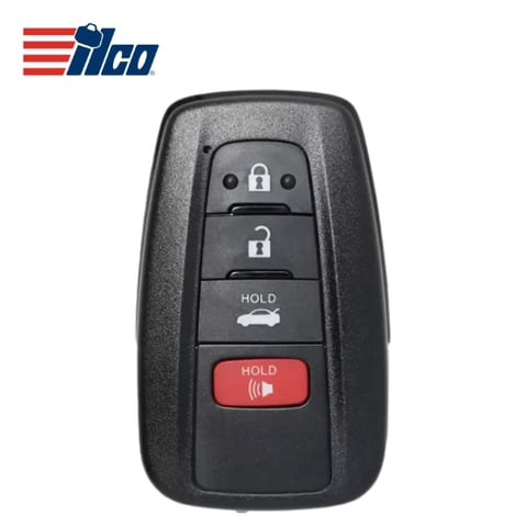 ILCO Look-Alike™ 2020-2023 Toyota Mirai / 4-Button Smart Key / FCC: HYQ14FLA / PN: 8990H-62030 / 8990H-62140 (PRX-TOY-4B23)