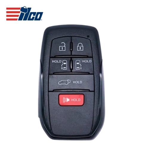 ILCO Look-Alike™ 2021-2025 Toyota Sienna / 6-Button Smart Key / FCC: HYQ14FBX / PN: 8990H-08010 (PRX-TOY-6B1)