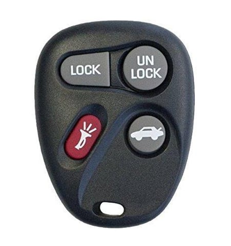 2001-2007 GM / 4-Button Keyless Entry Remote / FCC ID: KOBLEAR1XT (Aftermarket)